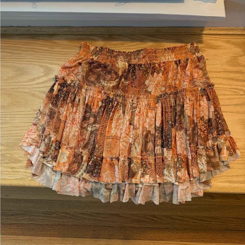 Misa mesh mini skirt
